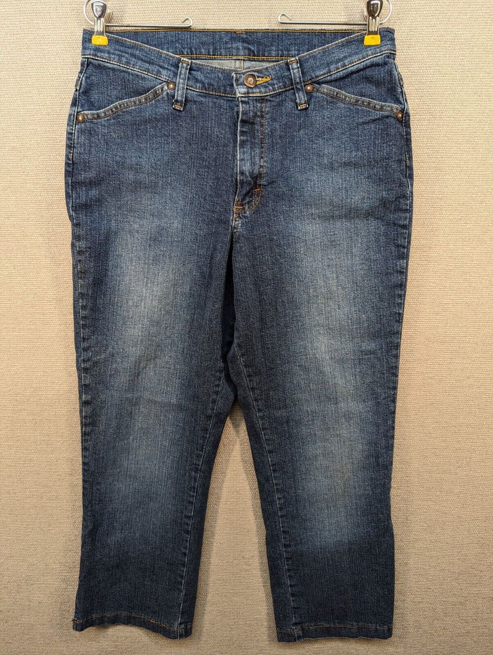 Riders Blue Jeans Size 12 Medium Cropped -0224C157